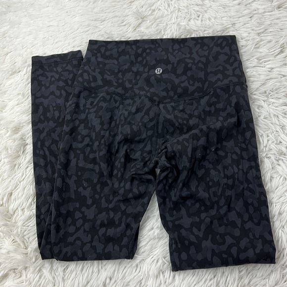 Lululemon Align Pant II 25" Formation Camo Deep Coal Multi - Picture 6 of 6